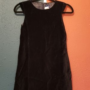Baby doll velvet dress